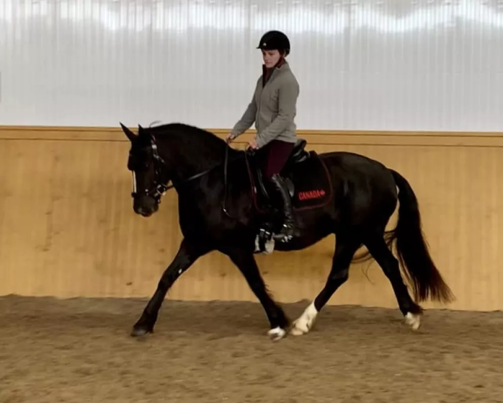 Melissa riding